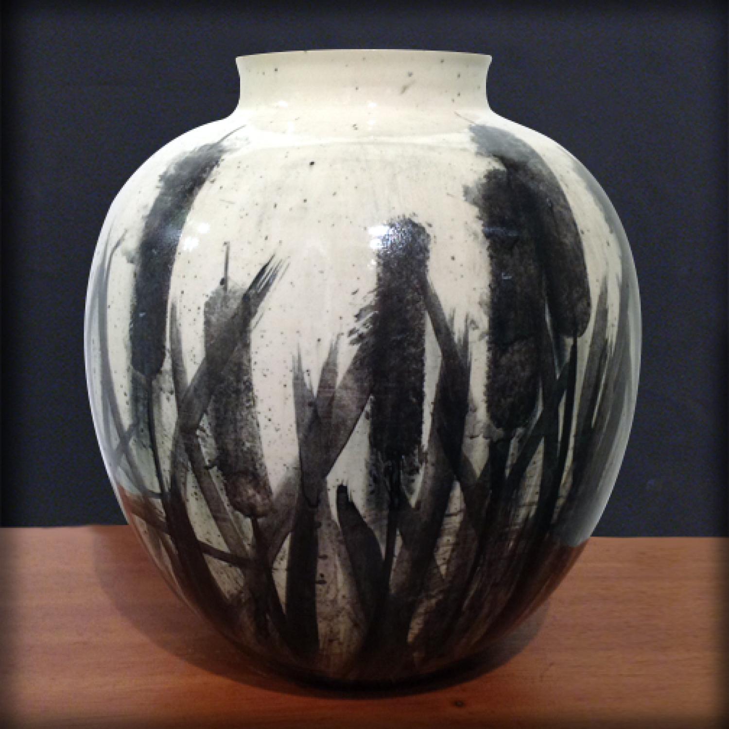 Hand-Thrown Ceramic Vase